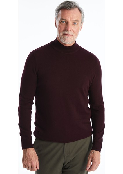 Yeni Sezon Yarım Balıkçı Yaka Uzun Kollu Erkek Triko Kazak