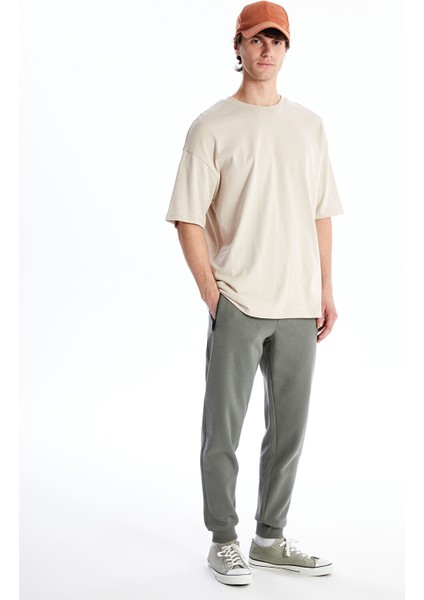 Yeni Sezon Slim Fit Erkek Kalın Jogger Eşofman Altı