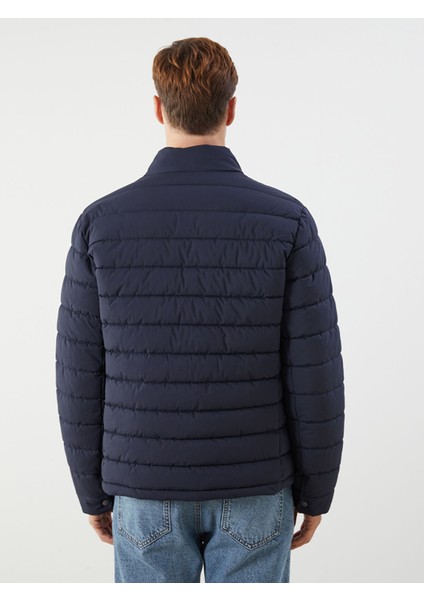 Yeni Sezon Standart Kalıp Dik Yaka Erkek Şişme Mont indirimleri