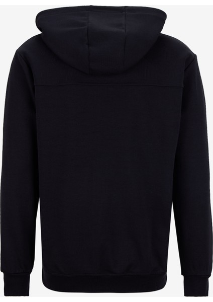 Kapüşon Yaka Düz Siyah Erkek Sweatmont J5WM-SWT7399 fiyatları