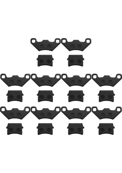 20PCS Motercycle Fren Balataları Ayakkabı Dört Atv Çukur Kir Bisiklet (Yurt Dışından)