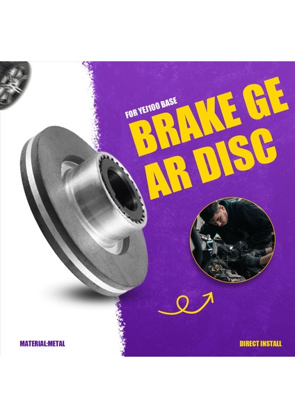 117MM Elektromanyetik Fren Motoru Sürtünme Fren Y! (Yurt Dışından) fırsatları