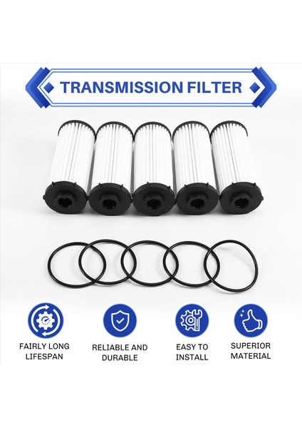 5 Pcs Şanzıman Filtresi 0GC325183A Audi A3 Q3 Tt Cupra Seat Skoda Vw Golf Jetta Passat T-Roc Tiguan Touran (Yurt Dışından) fırsatları