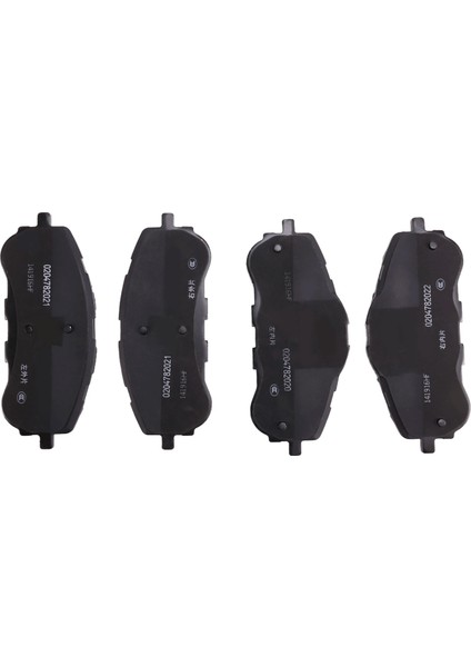 1set/4pcs Araba Ön Fren Balataları Assy Kaliperler Fren Balataları 1612886480 Peugeot 308 408 Ön Fren Diskleri Bloğu (Yurt Dışından)