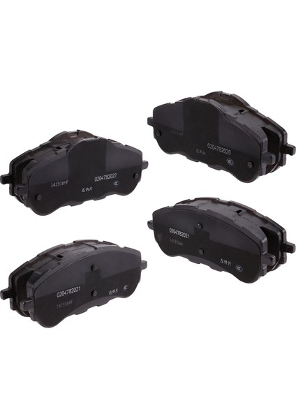1set/4pcs Araba Ön Fren Balataları Assy Kaliperler Fren Balataları 1612886480 Peugeot 308 408 Ön Fren Diskleri Bloğu (Yurt Dışından) modelleri