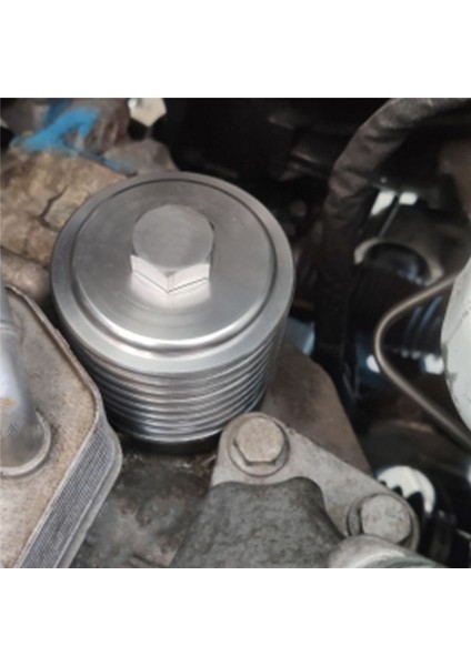 Audi Dsg Için Vw Filtre Muhafazası Için 6 Hız DQ250 Şanzıman Filtre Kapağı Alüminyum Alaşım Filtre Kapağı Araç Modifikasyonu (Yurt Dışından) modelleri