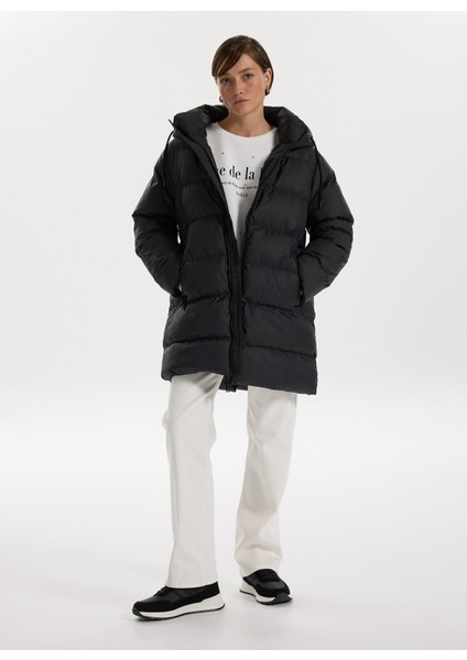 Siyah Kadın Kaban F5WL-KBN0409 indirimleri