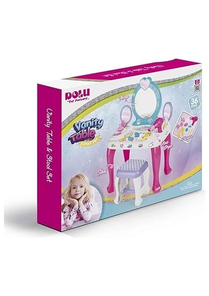 Unicorn Makyaj Masası ve Tabure Seti indirimleri