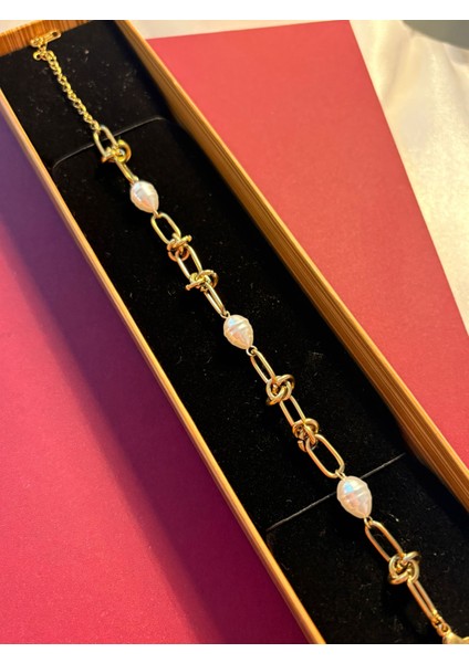 Çelik Incili Düğüm Bileklik fırsatları