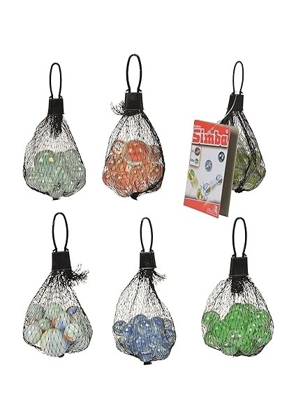 107408768 File Içinde Cam Misketler, 20 x 16 Mm, 1 x 25 Mm, Misket Torbası, Çocuk Oyuncağı, Retro Oyun, Misket Oyunu, 6 Çeşit, Sadece 1 Torba Teslim Edilir, 3 Yaş ve Üzeri modelleri