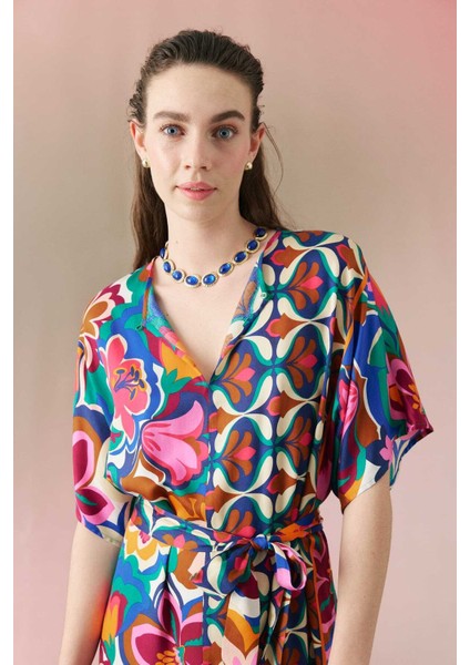 Taşlı Kolye Standart Renk K2486308_089 modelleri