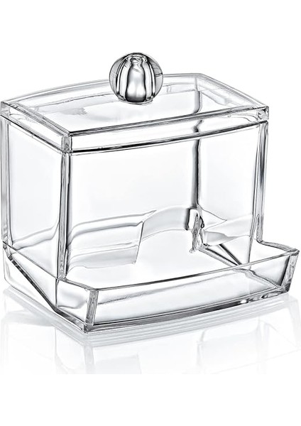 Akrilik Şeffaf Kapaklı Kulak Temizleme Çubuğu Organizatörü Saklama Kutusu, Akrilik Şeffaf Kapaklı Kulak Temizleme Çubuğu Organizatörü Saklama Kutusu fiyatları