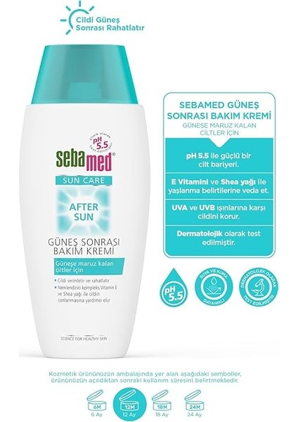 Sun Care After Sun Nemlendirici Yatıştırıcı Serinletici ve Rahatlatıcı Güneş Sonrası Balsam 150 ml fiyatları