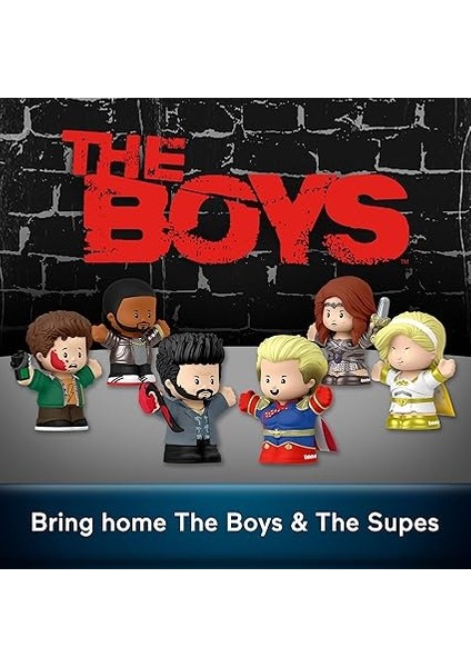 Little People Collector™ The Boys Yetişkinler ve Hayranlar Için Little People Collector Özel Seri Seti ve 6 Figür HVG72 fiyatları