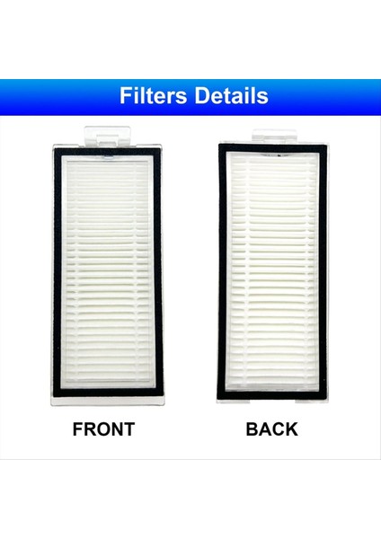 Roborock Için Uyumlu Filtreler Yedek Q7 Max+ Q7 Q7+ Q7 Max Q5 Pro+ Q5 Pro Q8 Max Q8 Max+Robot Vakum (Yurt Dışından) fiyatları