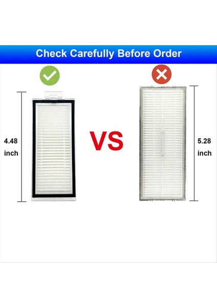 Roborock Için Uyumlu Filtreler Yedek Q7 Max+ Q7 Q7+ Q7 Max Q5 Pro+ Q5 Pro Q8 Max Q8 Max+Robot Vakum (Yurt Dışından) indirimleri