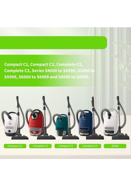 Miele Vakum Süpürgeleri Için Yedek Filtreler Kompakt C1 &amp C2 Complete C2 &amp C3 S8340 S8360 Hepa Motor Koruma Filtreleri (Yurt Dışından) fiyatları