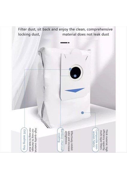 6pcs Ecovacs Deebot X5 Pro/ X5 Omnı/ X2 Omnı/ X2/ X2 Pro/ DEX86 Robot Vakumları Temiz Yedek Parçalar (Yurt Dışından) indirimleri