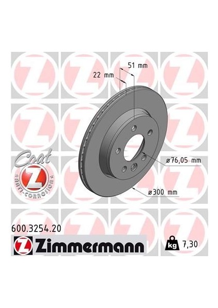 FREN DİSKİ AMAROK 3.0 TDI CRAFTER 2.0 TDI 2016- 2N0615601 (2 ADET)