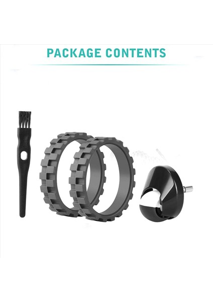 Irobot Roomba Için Uyumlu 5set Lastikleri 500 600 700 800 900 Serisi Vakum Front Caster Tekerlek Montajı (Yurt Dışından) modelleri