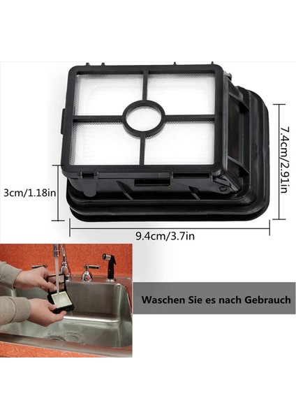 Bissell Crosswave Için 2set Filtre Millete Fırçası 1713 Pet Pro 2224E Kablosuz 2582E Serisi Temizlik Parçaları 1866 1868 1934 (Yurt Dışından) fırsatları