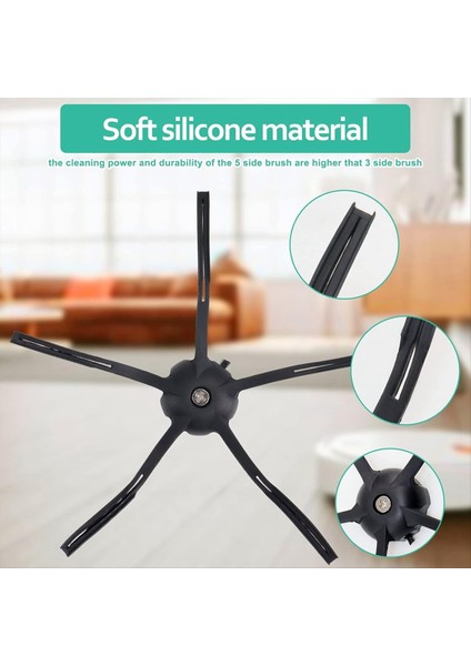 Xiaomi Için Roborock S6 Maxv S5 Max S6 S5 S6 Pure S60 S65 Vakum Süpürge Yedek Parçaları Ana Yan Fırça Hepa Filtresi (Yurt Dışından) indirimleri
