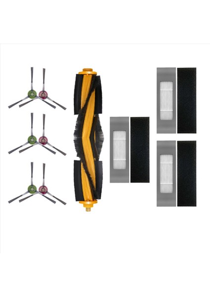2set Ecovacs Deebot Ozmo T8 T8 T8 Aıvı Vakum Temizleyici Aksesuarları Silindir Fırça Filtre Kenar Fırça (Yurt Dışından) fiyatları