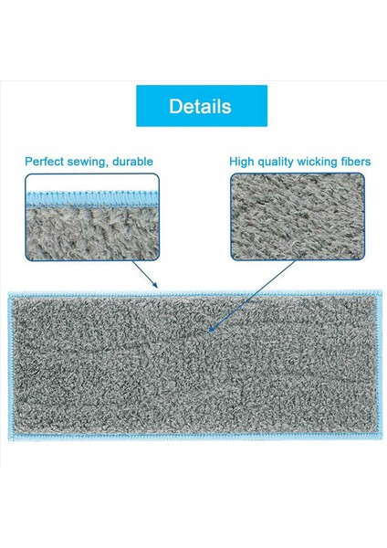 12X Irobot Braava Jet M6 Robot Vakum Temizleyici Aksesuarları Yeniden Kullanılabilir Islak Mendil (Yurt Dışından) modelleri