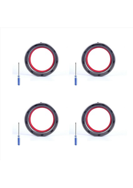 Dyson V11 Için 4x SV14 SV15 Vakum Temizleyici Tut Kutusu Üst Sabit Sızdırmazlık Halkası Değiştirme Ek Parça (Yurt Dışından)