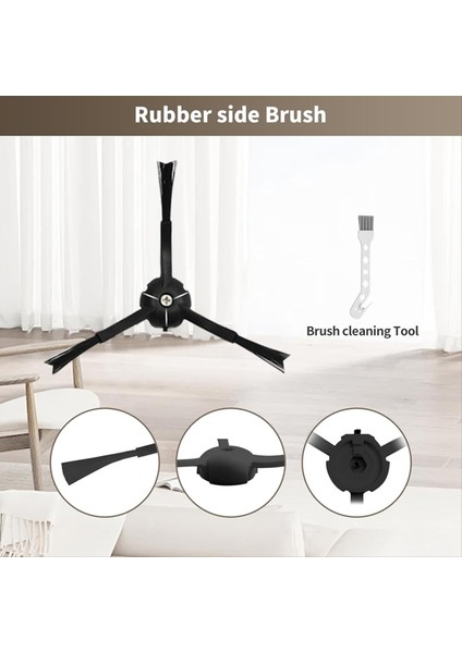 Roborock Için Uyumlu Yedek Parçalar Q8 Max/q8 Max +/q5 Pro/q5 Pro + Vakum Süpürge Silindir Fırçası Filtre Mop Pedleri (Yurt Dışından) modelleri