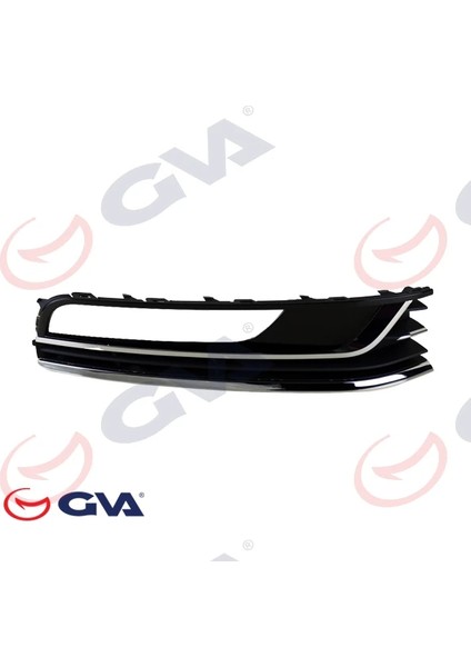 ÖN TAMPON SİS ÇERÇEVESİ SİSLİ NİKELAJLI HIGHLINE 1 SAĞ PASSAT 2011-2015 3AA854662B