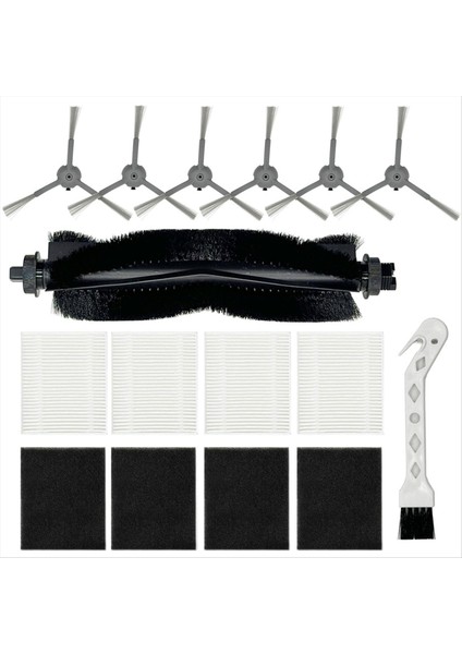 Eufy L60 / L60 Ses / L50 / L50 Ses Serisi Robot Vakumları Yedek Parçalar Için Aksesuar Kiti (Yurt Dışından)