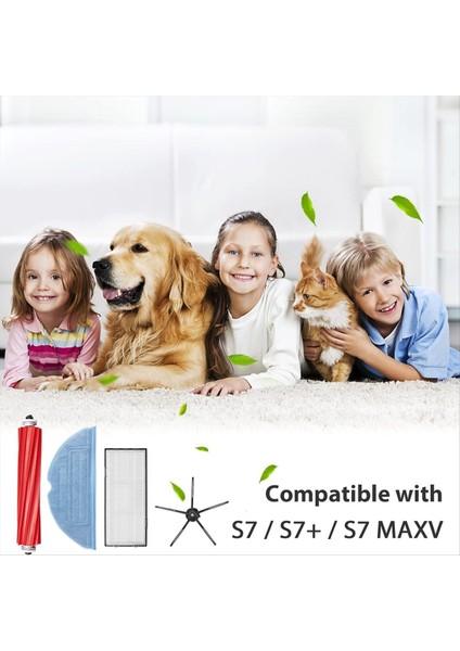 Roborock S7 S70 S7MAX T7S T7S Plus Robot Vakum Temizleyici Aksesuarları Ana Yan Fırça Hepa Filtre Mop Bezi (Yurt Dışından) modelleri