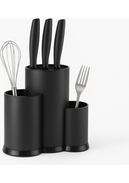 Lüks Tezgah Üstü 3 Bölmeli Kaşık Bıçak Çatal Standı – Modern Tasarımlı Mutfak Düzenleyici Organizer modelleri