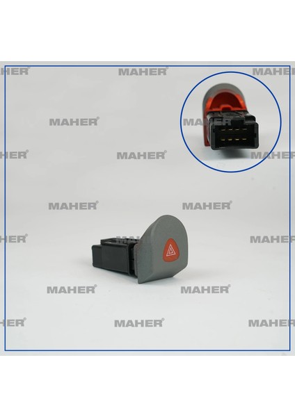 ANAHTAR DÖRTLÜ KANGOO 2008 8 PİN 8200523539 fiyatları