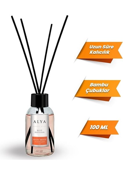 Tropic Breeze Bambu Çubuklu Oda Kokusu 100 ml modelleri