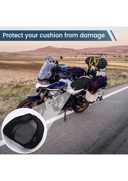 Motosiklet Aksesuarları Mesh Nefes Alabilir Koltuk Kapağı Koruyucu Izolasyon Koltuk Yastık Kapağı Cfmoto 800MT MT800 mt 800 (Yurt Dışından) indirimleri