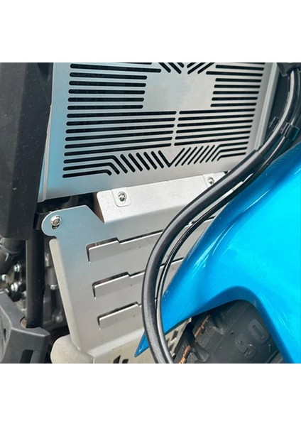 Motosiklet Ön Su Deposu Koruma Net Motor Kapağı Cfmoto 450MT MT450 2024 Siyah Için Fan Koruyucu Grille (Yurt Dışından) modelleri