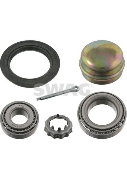 ARKA TEKER RULMANI KIT PASSAT 1.8-2.0 2004-2000 -GOLF I-2-3-4-JETTA-POLO-IBIZA-TOLEDO-FAVORIT FEBI 3674 6U0598625 191598625