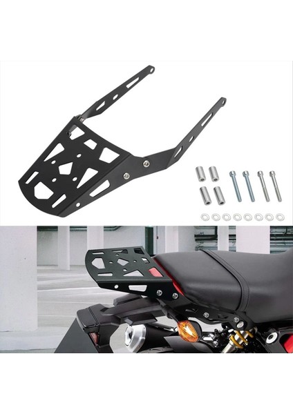 Motosiklet Arka Bagaj Rafı Honda Grom Için Kargo Rafı 125 MSX125 2022-2024 Bagaj Tutucu Braketi Uzatma Desteği (Yurt Dışından) modelleri