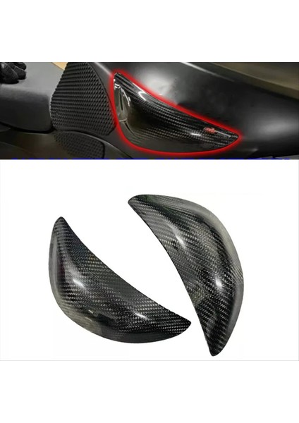Motosiklet Karbon Fiber Yakıt Deposu Koruma Muhafazası Kawasaki Için Dekoratif Kaydırıcı Zx-6r ZX6R 636 2024 (Yurt Dışından) modelleri
