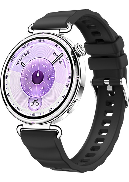 Huawei Watch Gt 6 41 mm ile (18 Mm) Uyumlu Dalgalı Orijinal Tasarım Yumuşak Silikon Kordon fiyatları