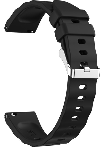 Huawei Watch Gt 6 41 mm ile (18 Mm) Uyumlu Dalgalı Orijinal Tasarım Yumuşak Silikon Kordon modelleri