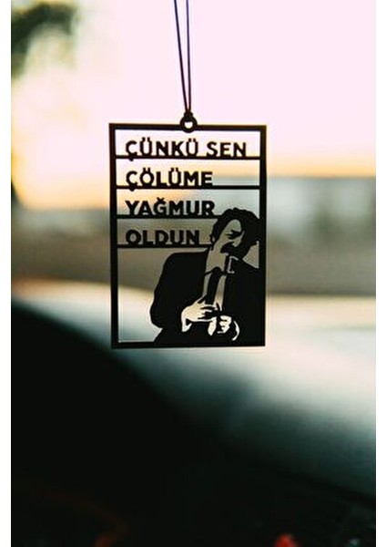 Metal Müslüm Gürses Dikiz Aynası Süsü Paslanmaz Çelik 5-8 cm Arası Tüm Araçlarla Uyumlu modelleri