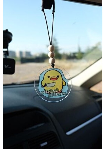 Dikiz Aynası Süsü Şeffaf Pleksi ve Ahşap Malzemeden 7 cm Daire Şeklinde fırsatları