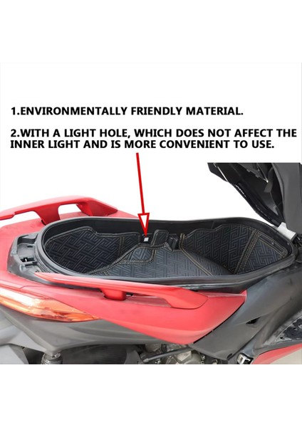 Yamaha Trıcıce Için 300 Xmax 300 125 400 250 Motosiklet Saklama Kutusu Liner Bagaj Tank Kapağı Koltuk Kova Ped Koruyucusu (Yurt Dışından) fırsatları