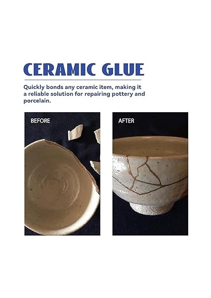 Için Çömlekçilik Tutkalı,seramik Onarım Tutkalı - Seramik Tutkalı Çömlekçilik Tutkalı | Seramik Tamir 30 ml Güçlü Yapıştırıcı, Porselen Tutkalı Şeffaf Tutkal, Cam Tutkalı Güçlü Bağ, Anında Süpe fırsatları