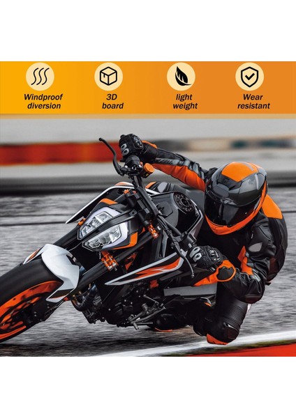 1290 Super Duke R 2020 - 2024 Motor Ön Cam Koruma Dumanı Gri (Yurt Dışından) fiyatları