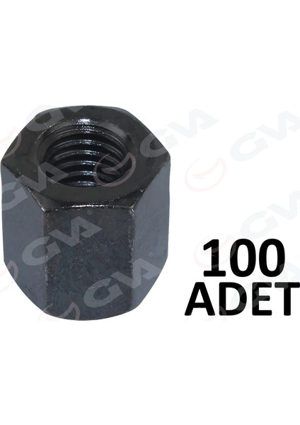 EGZOZ SOMUNU ÇELİK SİYAH M131 D.K.Ş. 4261250T (100 ADET)