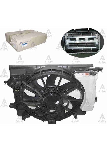 FAN RADYATÖR ACCENT 2016-2018 BLUE 1.4 BENZİNLİ KAPPA 25380 1R600